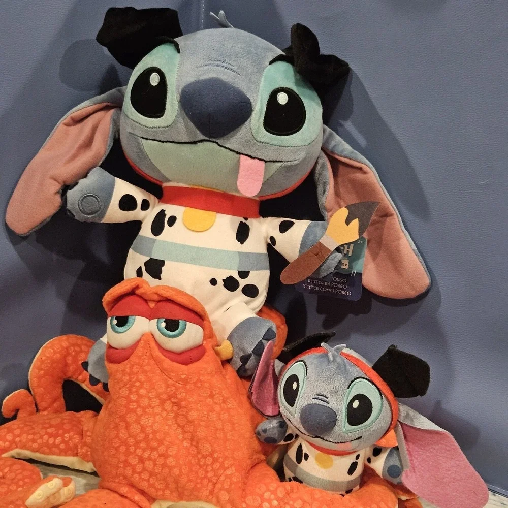 Disney Stitch Pongo Costume Plush Bundle 14